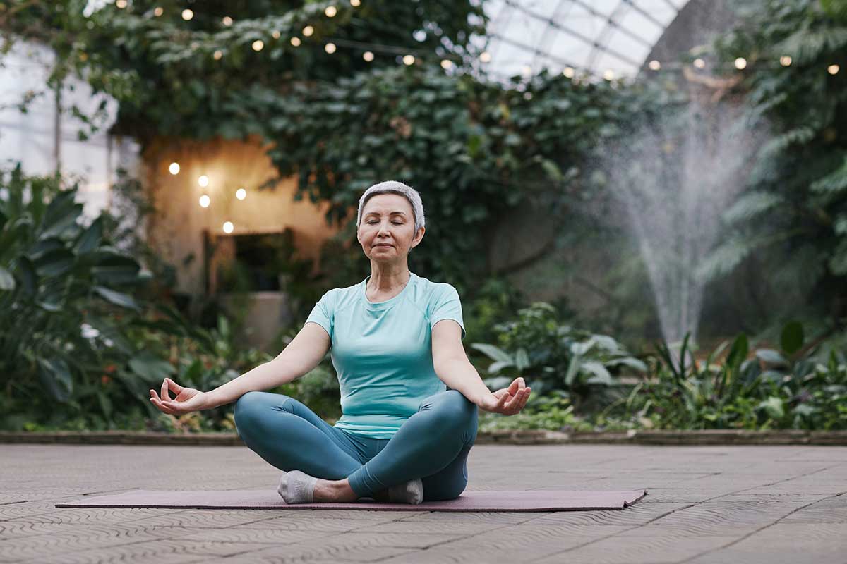 Yoga can help manage pain and mobility